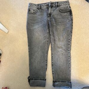 Cabi Stylish Gray Denim Jeans size 4